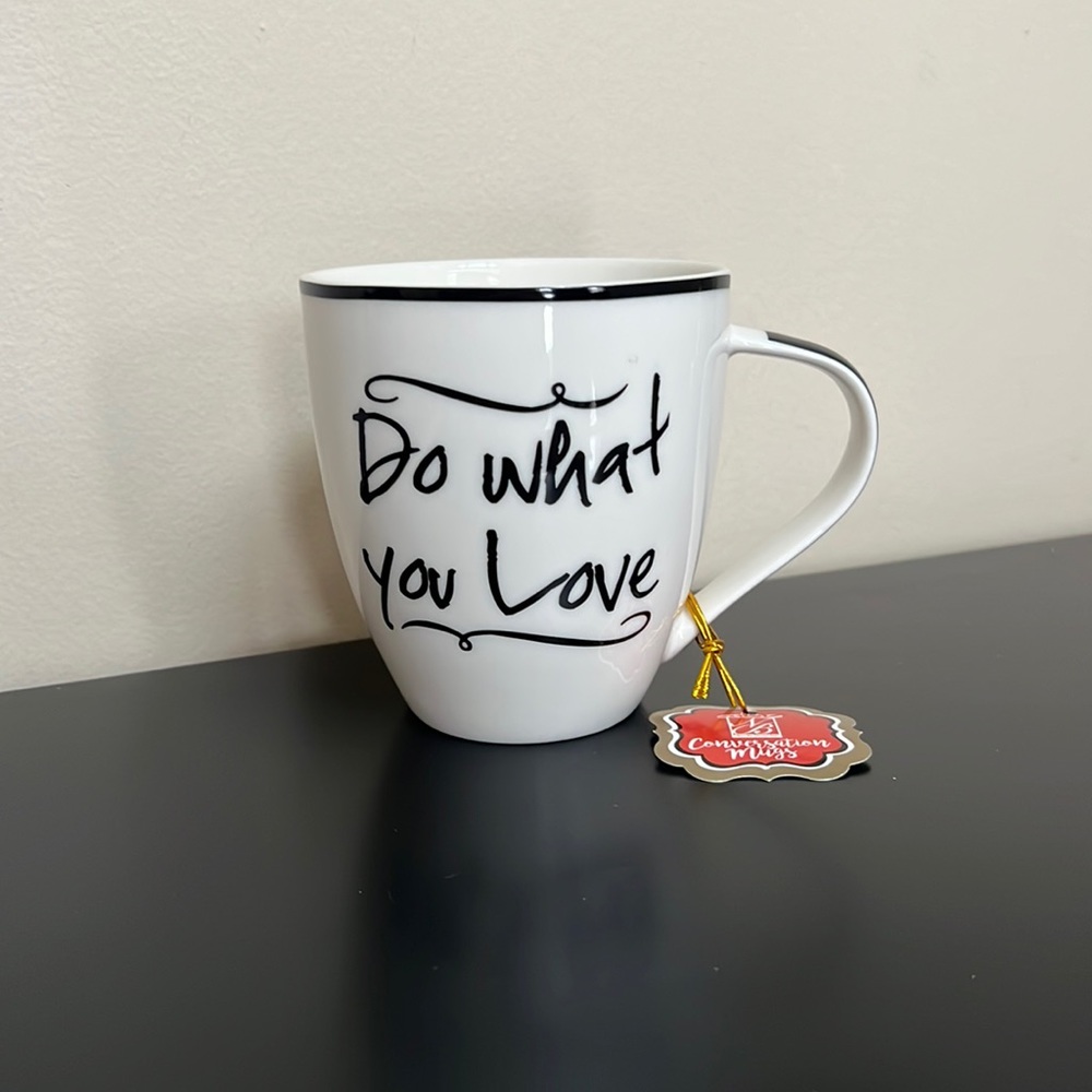 Nicole Brayden Conversation Mug New with Tags